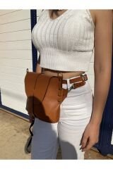 % 100 Hakiki Deri Taba Deri Postacı Çanta Deri Kol Çantası Omuz Askılı Çanta