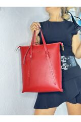 %100 Hakiki Deri Gerçek Deri El İşçiliği Kol Çantası Ayarlanabilir Deri Omuz Askısı